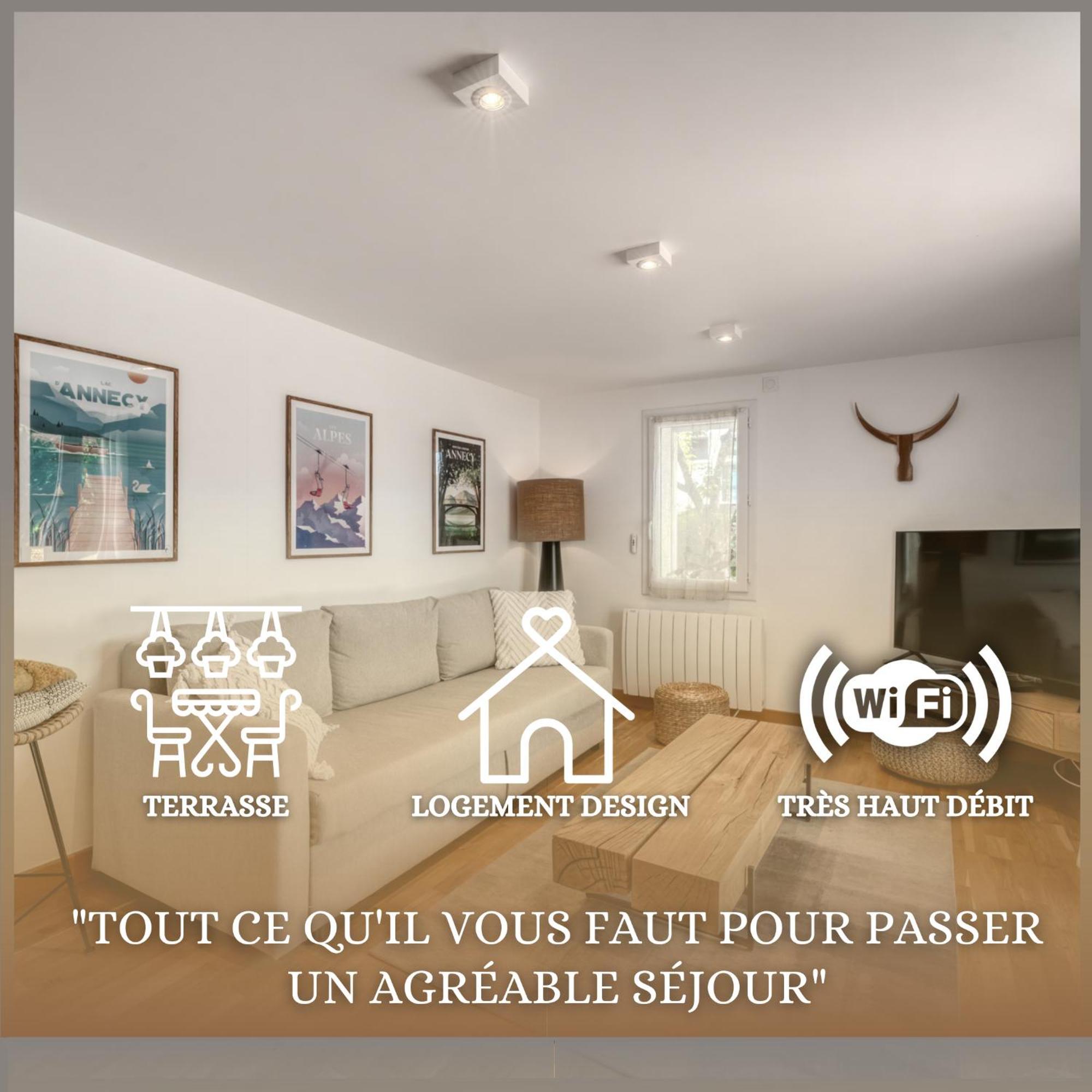Appartement Chaleureux A Sevrier Exterior photo
